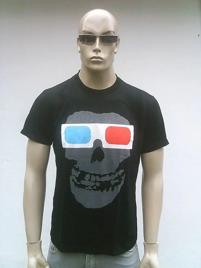 3D Glasses Skull Tv…