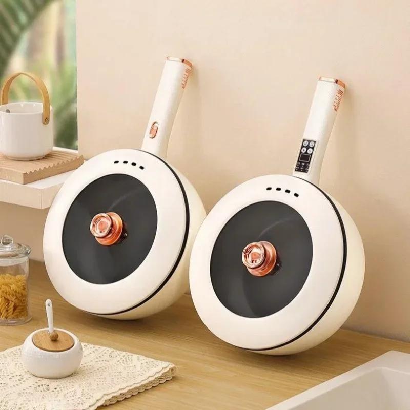 

4L/5L 1800W Electric Stir Fry Pan Multi Functional Hotpot Integrated Electric Cooking Pot Kitchen Electric Frying Pan Multicoker