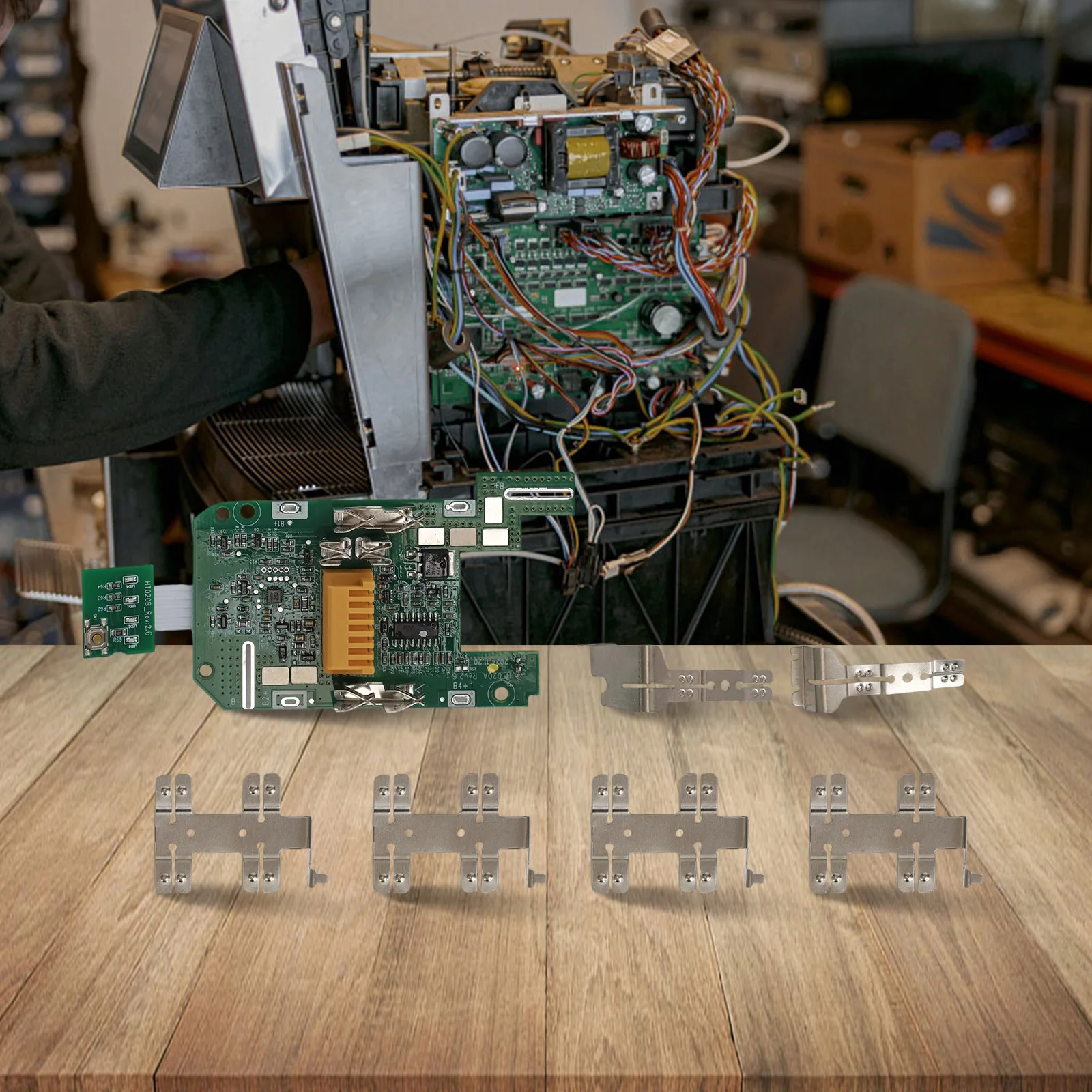 

Надежное решение для защиты от зарядки PCB для литиевых батарей 18 В обеспечивает оптимальную функцию электроинструментов