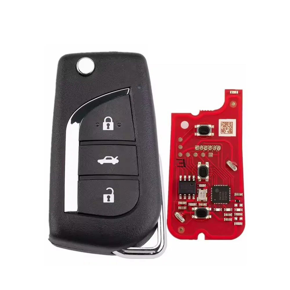 5 шт. Xhorse XKTO20EN обновленная версия XKTO00EN с 3 кнопками поддерживает беспроводное устройство для работы с Toyota с VVDI MINI Key Tool Max Pro