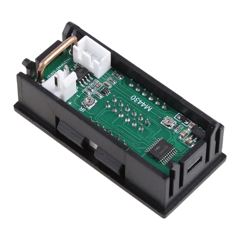 Высокая точность для постоянного тока 100 В 200 В 10 А Вольтметр Амперметр Цифровой дисплей Панель Манометр Прямая поставка