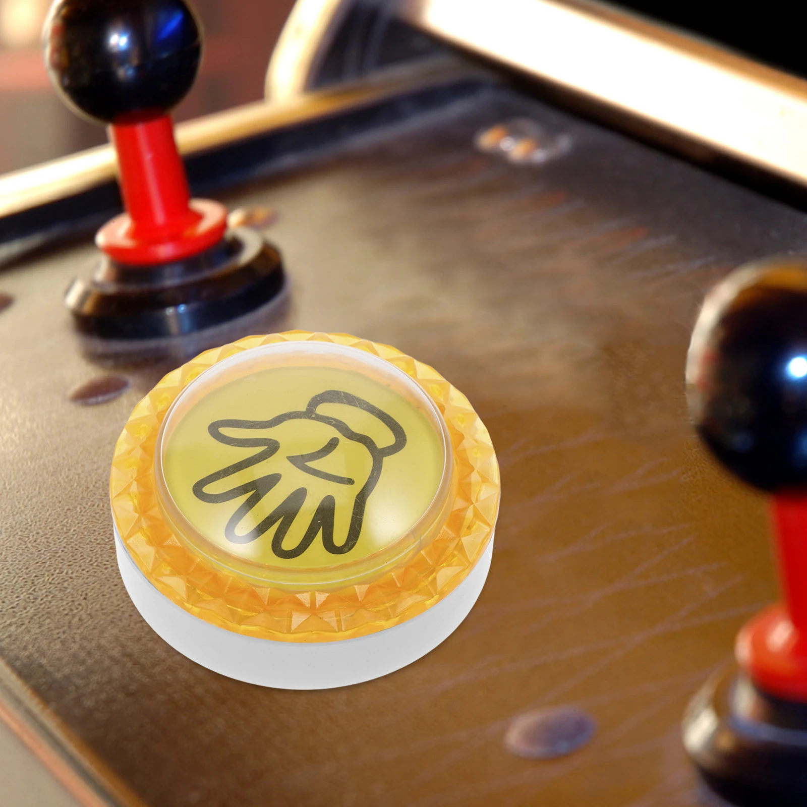 

60mm Answer Buttons Palm Activated Game Console Accessories Sound Buttons Classroom Trivia Games Family Fun Plastic