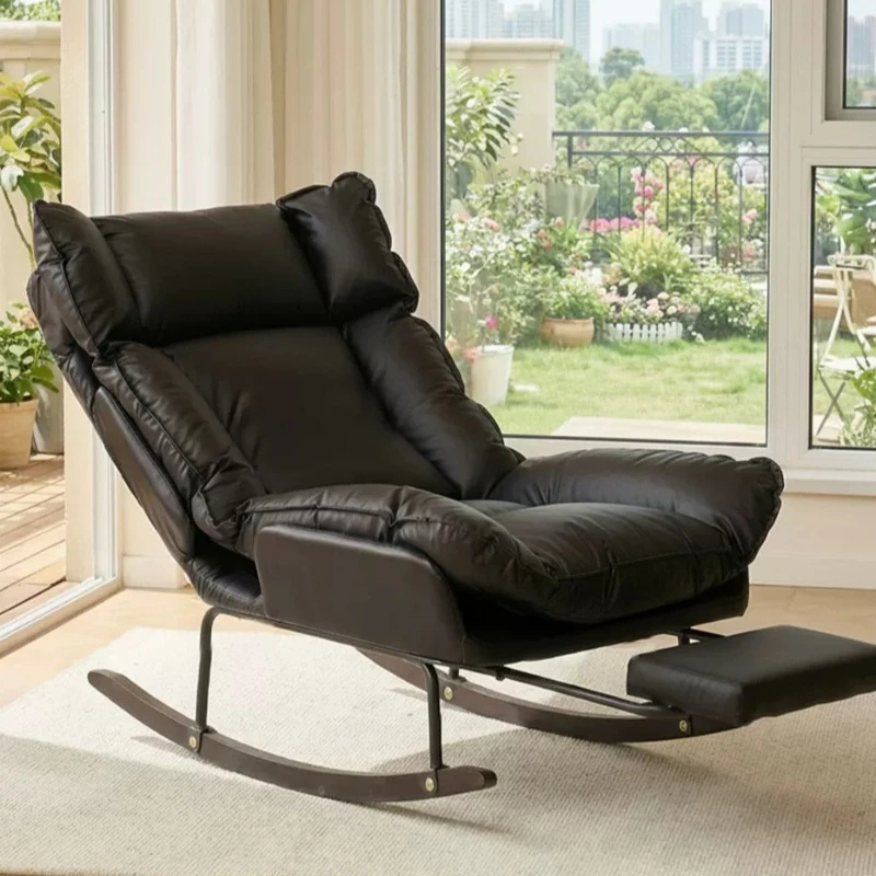 Modern Sleeper Sectional Living Room Chairs Genuine Leather Lounge Living Room Chairs Reading Muebles Comprimidos Home Furniture