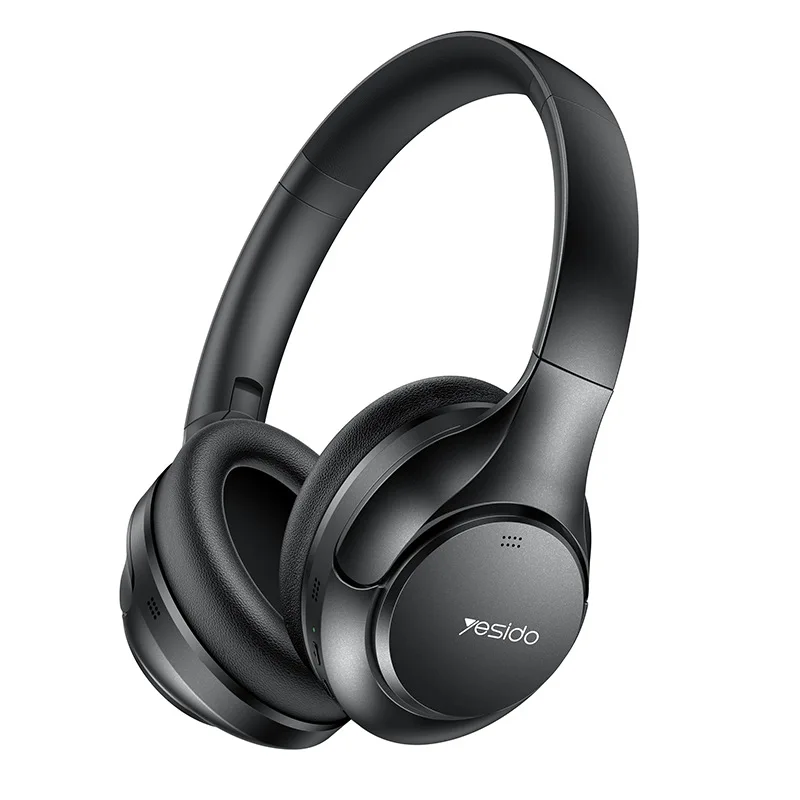Słuchawki komputerowe Yesido EP09, słuchawki gamingowe nauszne, redukcja szumów ENC, słuchawki Bluetooth z ANC, bezprzewodowe