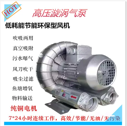RB-200 400 750RB-022 033 055 077 110 High pressure fan vacuum adsorption pump noise