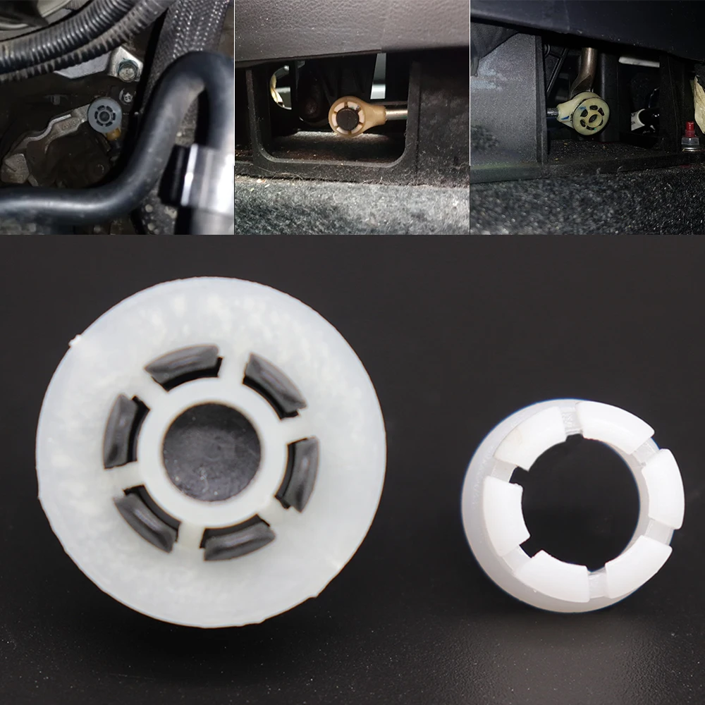 

For Nissan March K13 Latio Versa Note E12 2013 2015 2017 2019 Gear Shift Selector Lever Linkage Cable End Rod Control Bushing