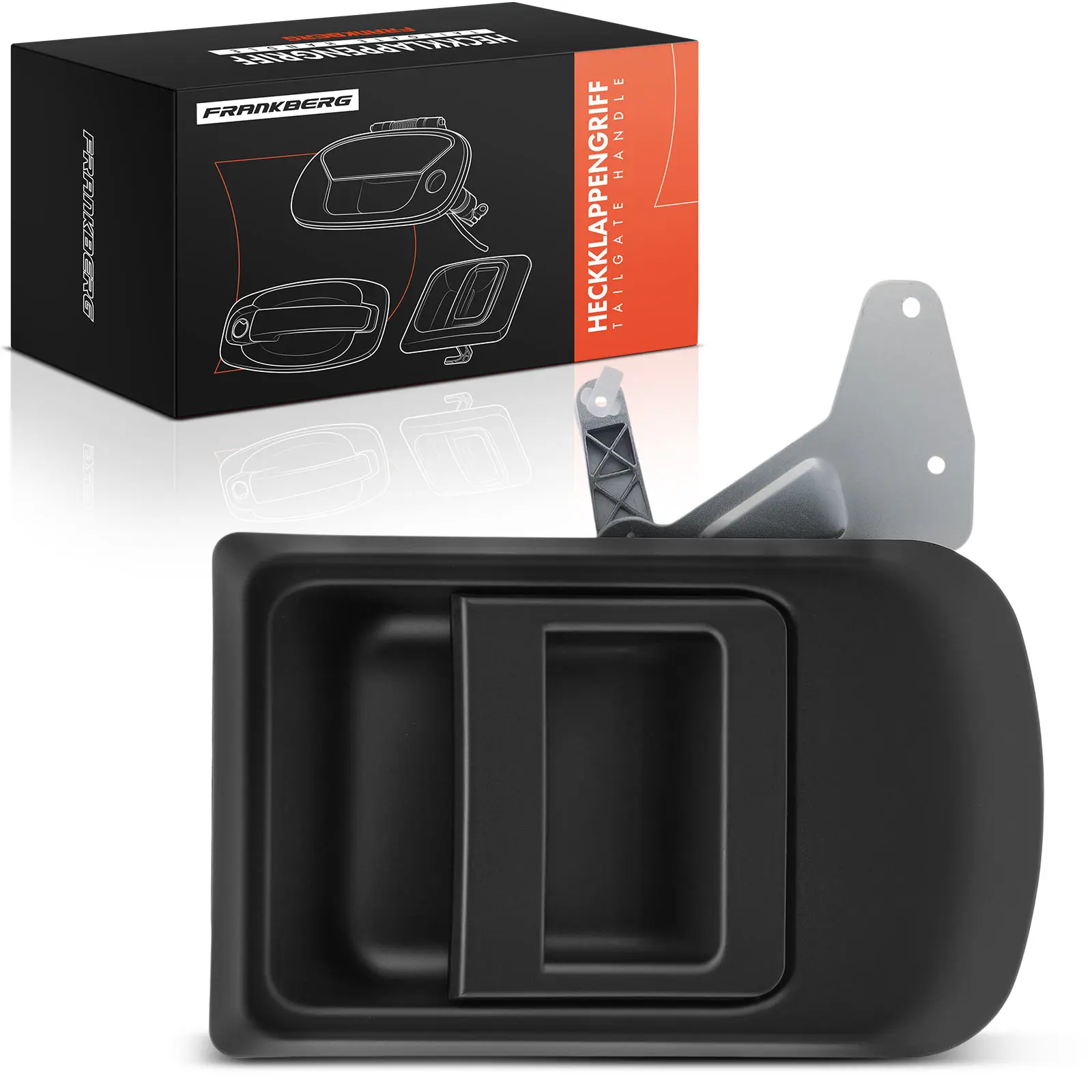 Frankberg 1x Poignée de porte extérieure droite pour Iveco Daily III Bus, Van et modèles Chassis IV & V, 2.3L, 2.8L, 3.0L, 1999–2014, 500329761