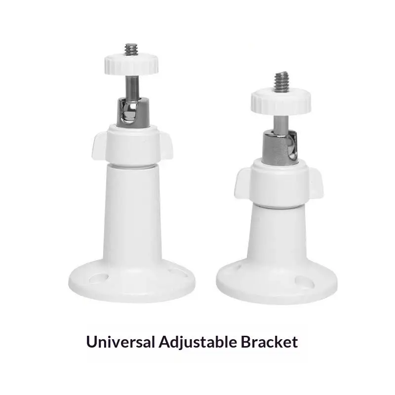 Security Camera Mount Bracket 360° Adjustable Swivel Fit for Wireless Wired Home Surveillance Cameras