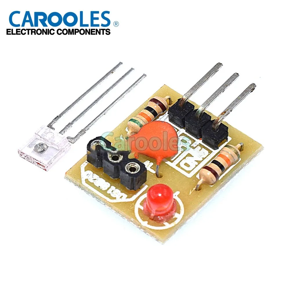 1pcs Laser Receiver Sensor Module Non-Modulator Tube Laser Sensor Module Relay Switch High Level Low Level for Arduino