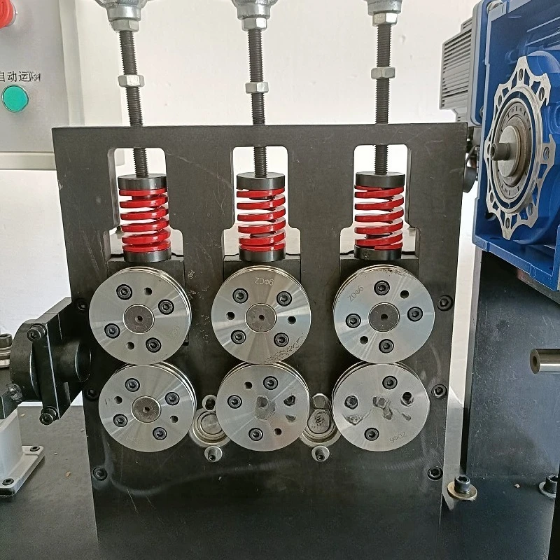 CNC straightening cutting machine carbon steel wire stainless steel bar roller straightening machine