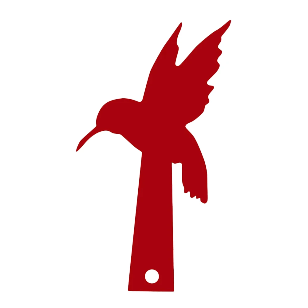 

Red Cardinal Mailbox Flag Acrylic Decoration for Brick Mount Yard Garden Durable Crafted Enhancement Charm Mailbox Decor