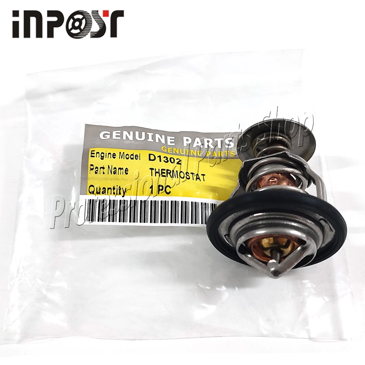New Thermostat D1302 for Kubota Engine D1302 82℃