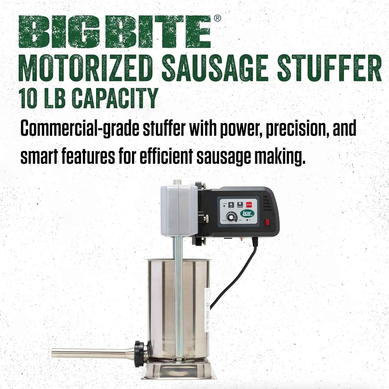 Big Bite Motorized Sausage Stuffer | 10#