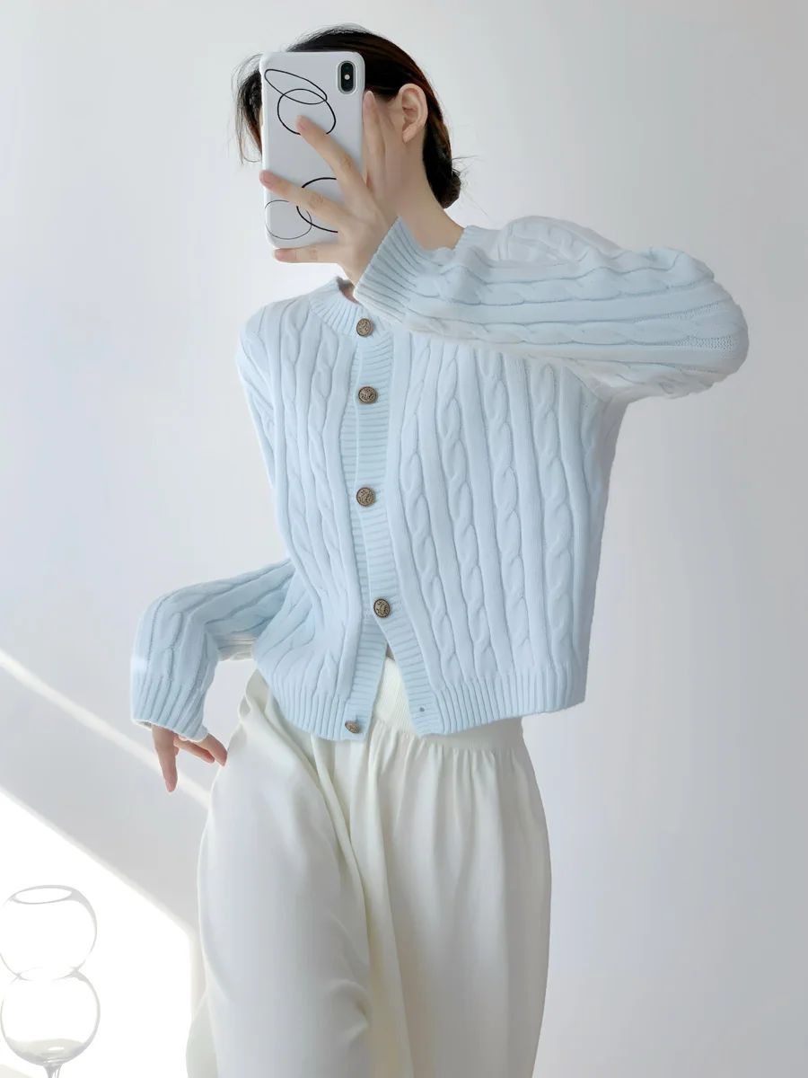 

Мягкий вязаный свитер, пальто, женское осенне-зимнее корейское пальто, ленивый трикотаж, повседневный свободный крой для поездок на работу