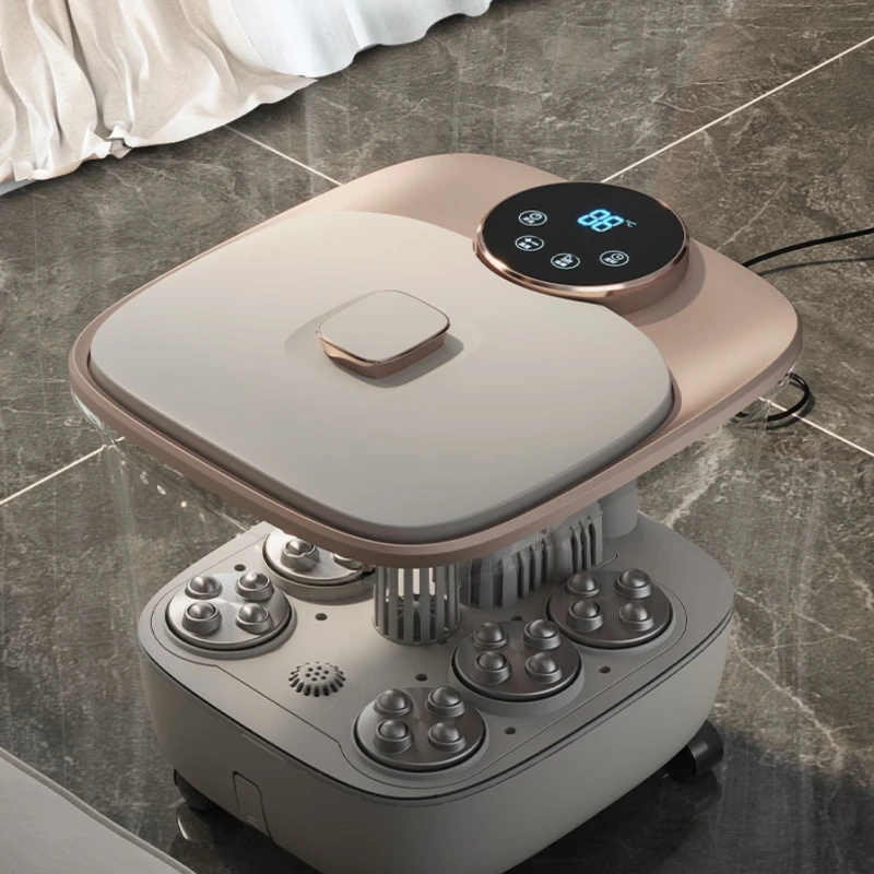 Red Light Fumigation Automatic Health Electric Foot Spas and Baths Constant Temperature Pedicure Steamer Home Footbath Machine