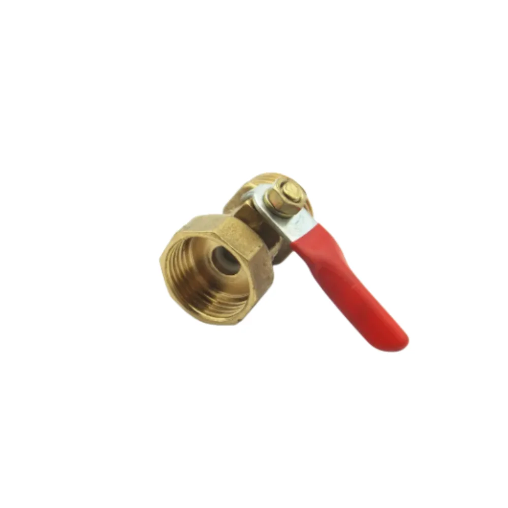 1/2 "bspt FEMALE X 1/2" bspt วาล์วทองเหลืองสองทิศทางสำหรับน้ำมันอากาศในน้ำ