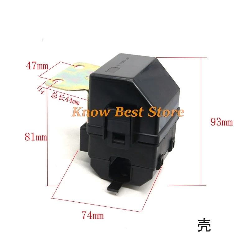 سيارة التتابع صندوق أمان السيارة 8 الصمامات 2 طريقة التحكم التتابع تعديل للتحكم في السيارة صندوق الأمان 40A 12 فولت 24 فولت