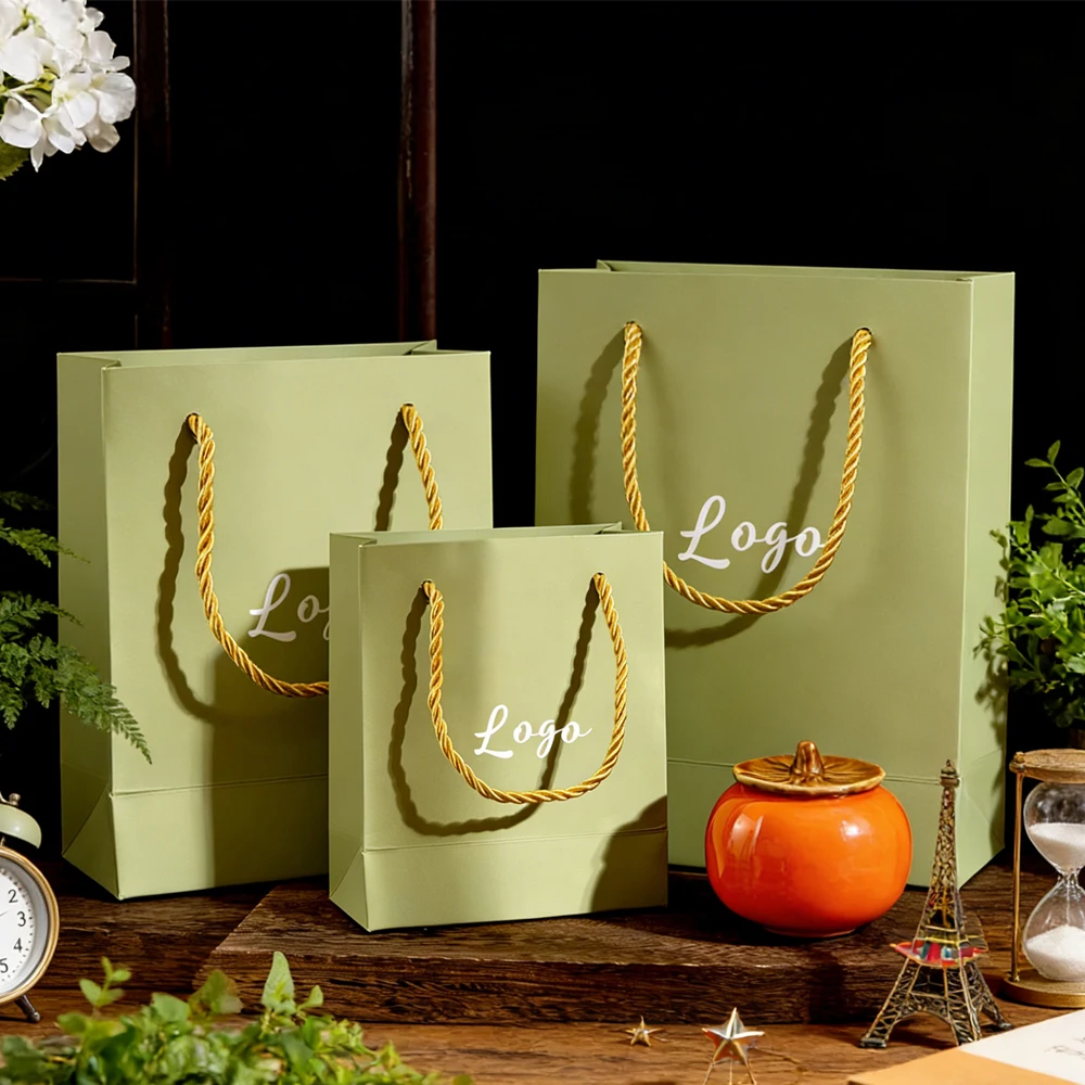 

Luxury Paper Gift Shopping Bag Recycled Custom Logo Paper Tote Bags Packaging for Jewelry Perfume Cosmetic Travel Organizer Box
