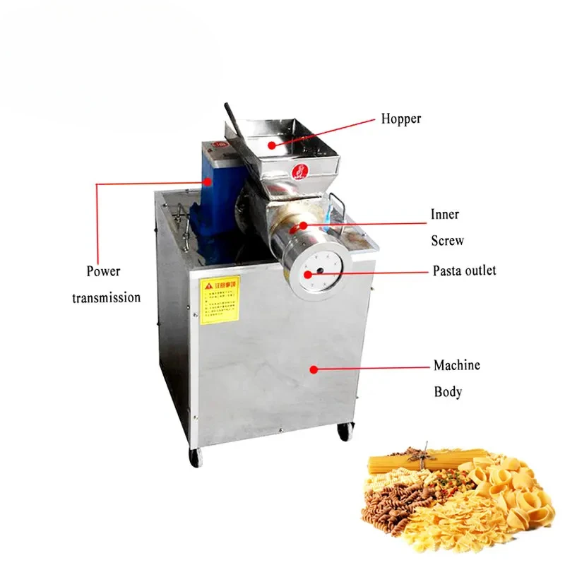 NEWEEK Stainless Steel Multifunction Electric Vegetable Noodle Processing Pasta Making hine