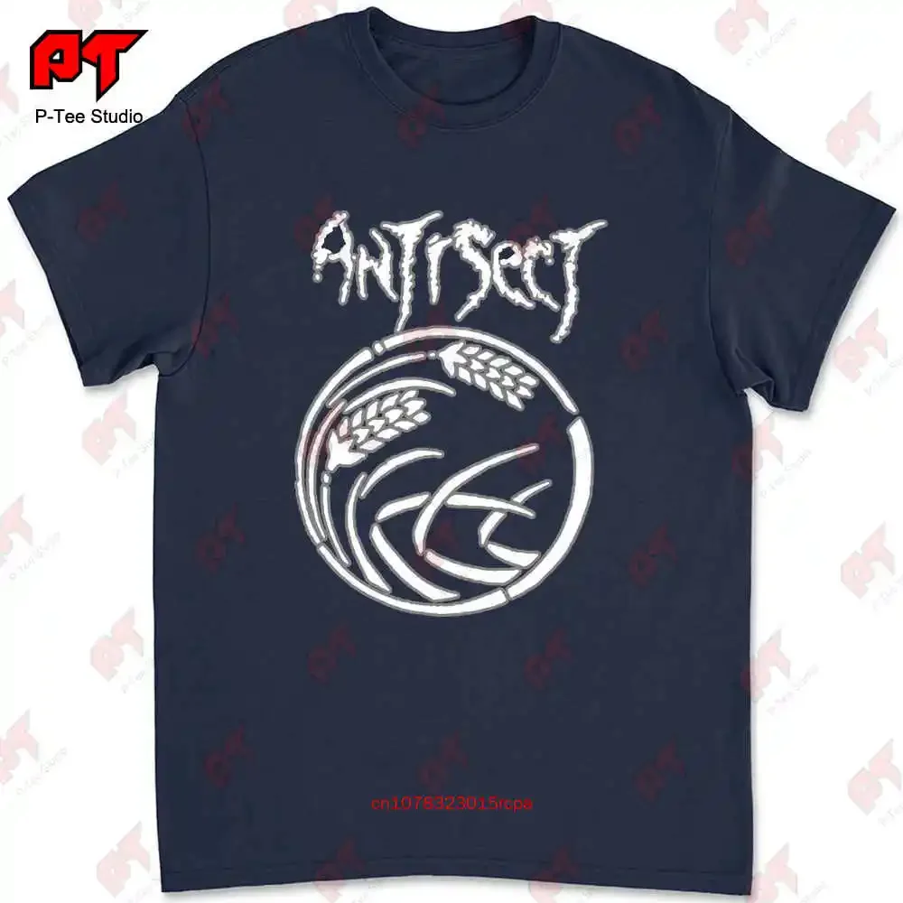 Anti-Sect-Wheat Logo-Rare-Punk,Crust ,Amebix, Dri, Crass T-shirt VCAX