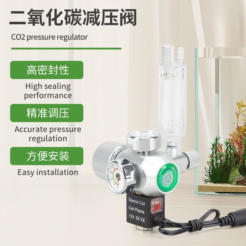 set-speciale-per-acquario-manometro-per-bombola-co2-e-valvola-di-riduzione-pressione-in-alluminio