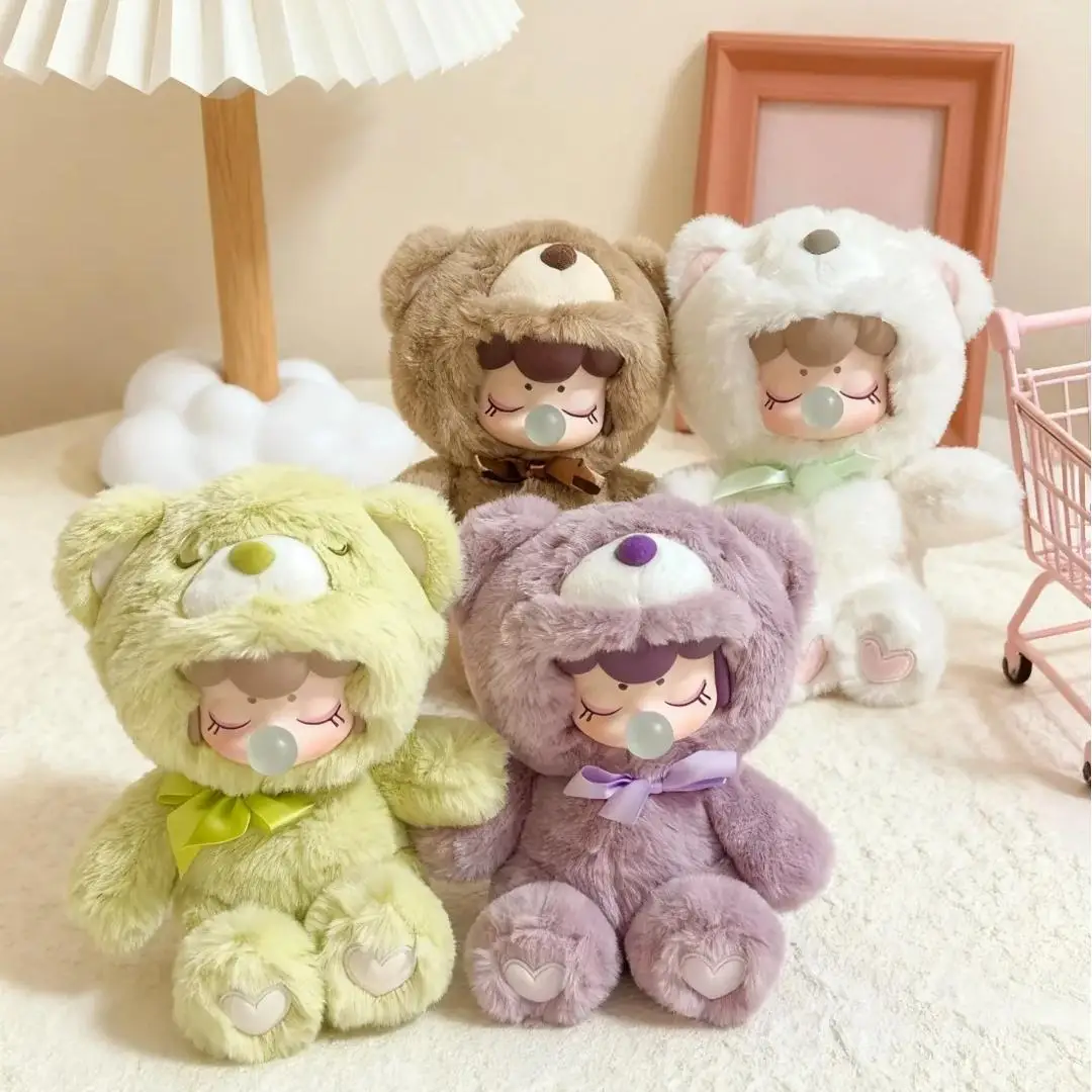 Echte Nanqian Blind Box Schokolade bunte Bär Serie Mystery Box Vinyl Plüsch Puppe Anhänger Mädchen Überraschungsgeschenk