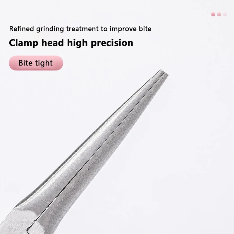 Acrylic Nail Shaping Tweezers C Curve Pinching Tool Gel Quick Building Extension Tips Clips Pink Nail Art Design Manicure Tools