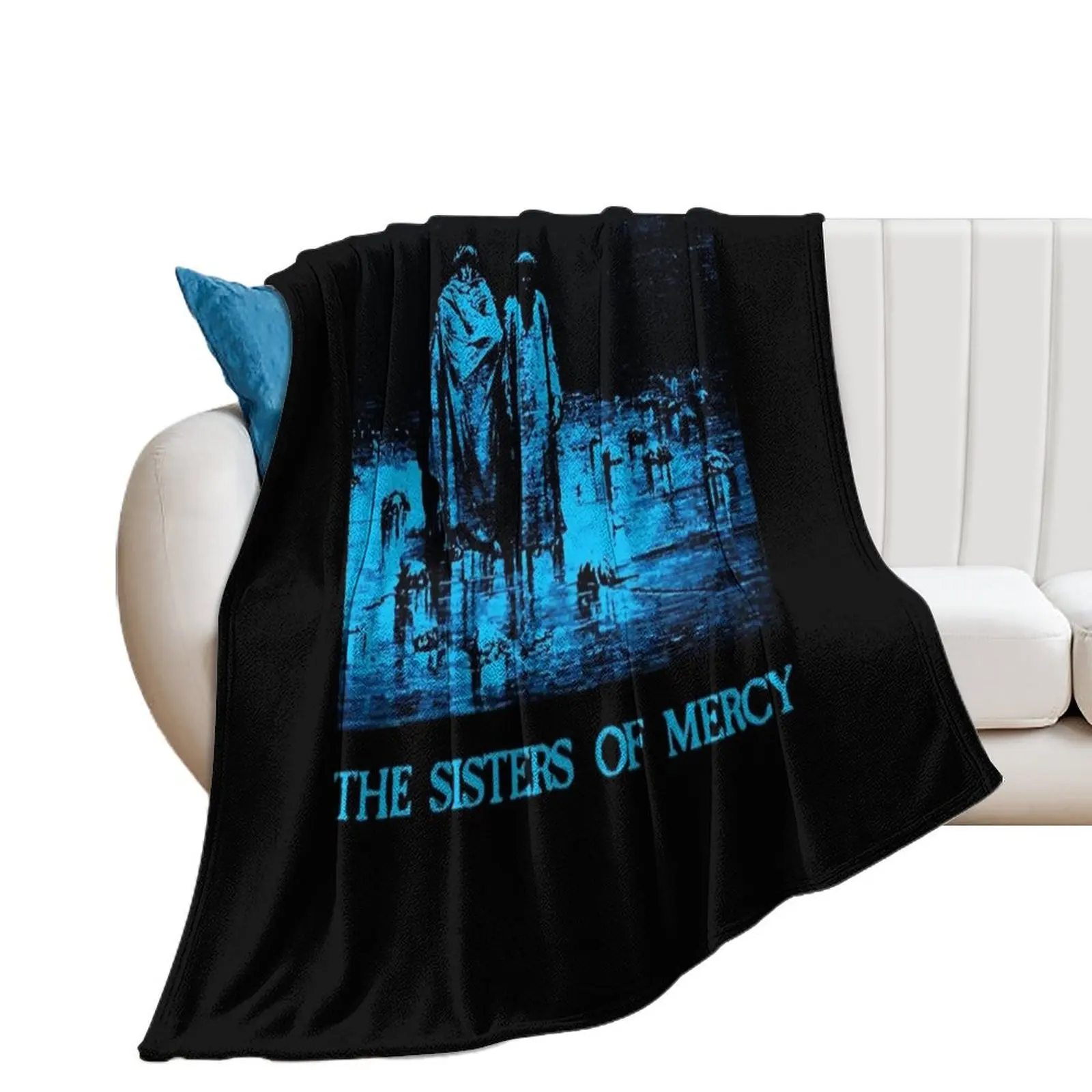 Sisters Mercy Throw Blanket manga for sofa wednesday Blankets