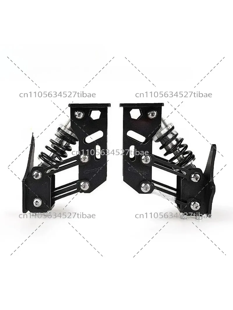 2 Pcs Customized Spring Shock Absorption Suspension Bracket for Single Axle Electric Hoverboard Motor