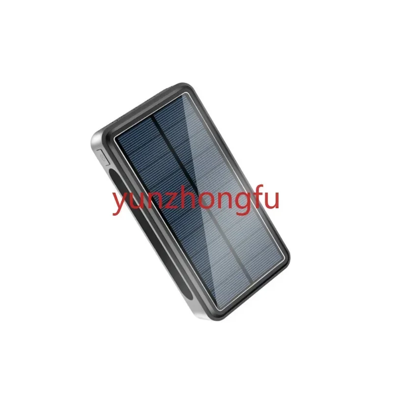 Wireless power bank, portable capacity, large 30000 mAh/60000 mAh, self-contained cable, solar first-line three-charge