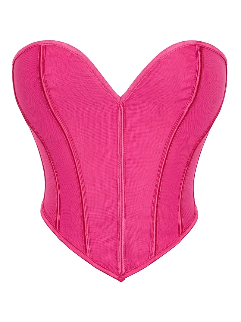 Sexy korzet top módní stahovací prádlo ženy fajas vintage zeštíhlující spodní prádlo bustiers tvarující tělo žena oblečení strečové prádlo korzety - náhled 4