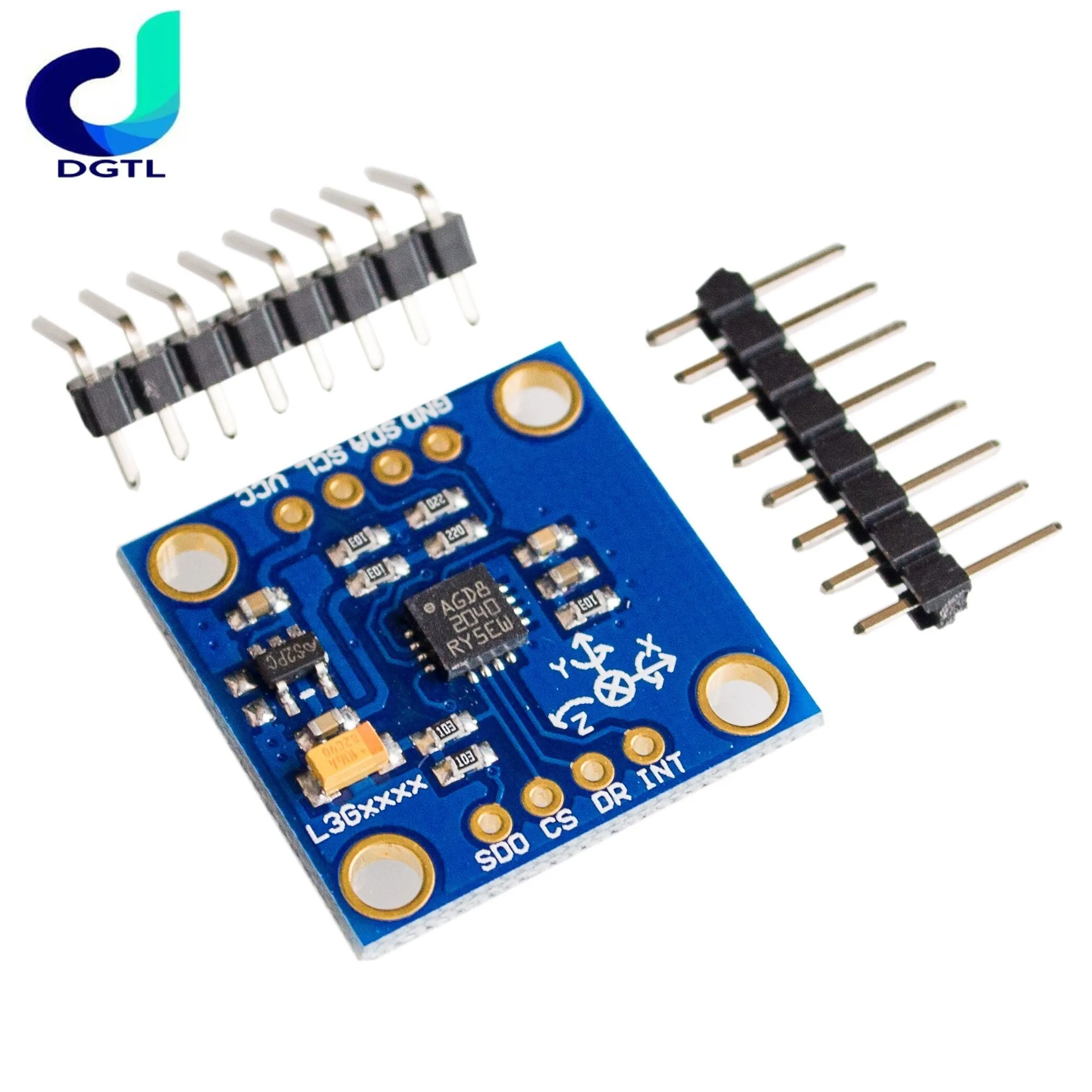 

GY-50 L3G4200D Triple Axis Gyro Angular Velocity Sensor Module For Arduino MWC