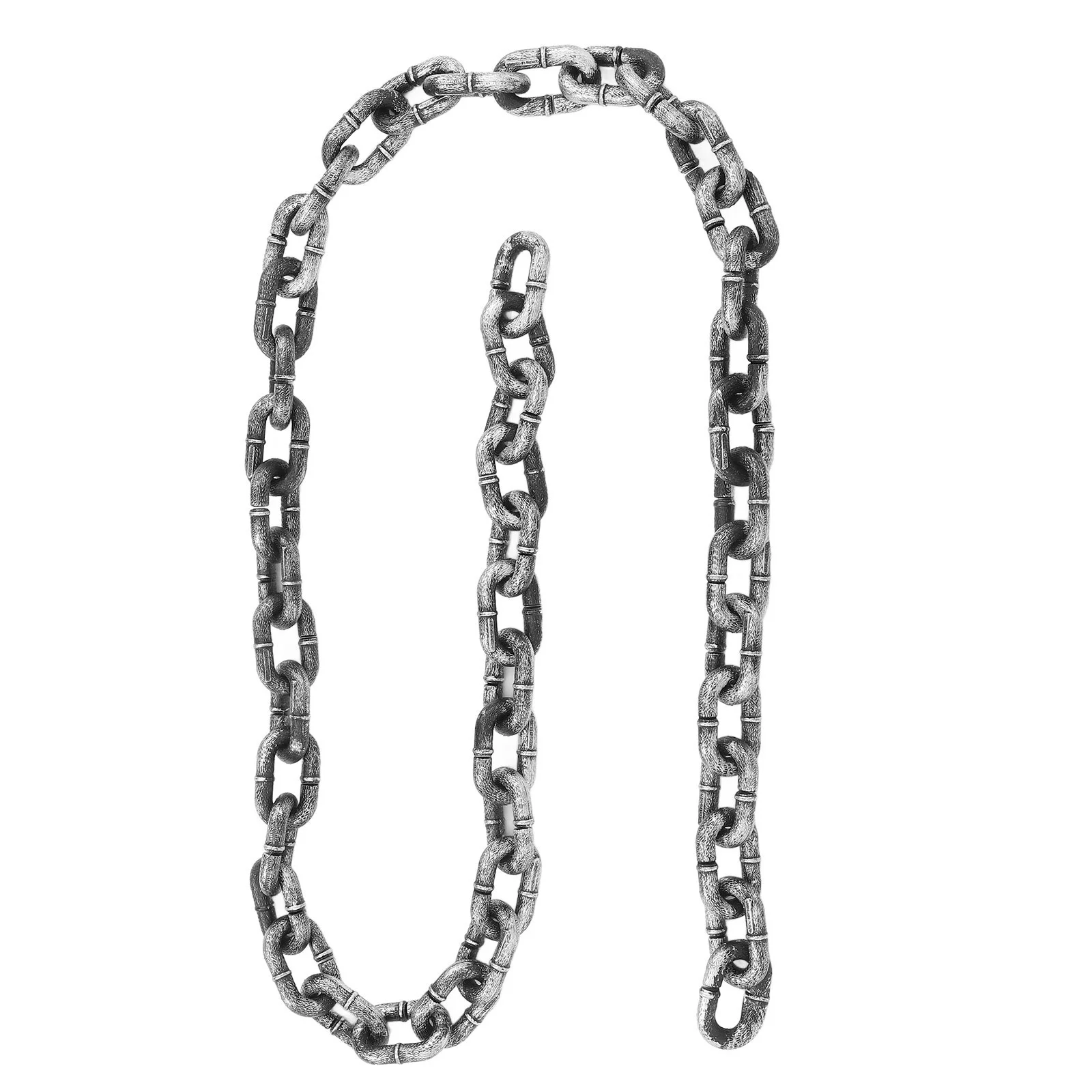 2 Simulated Iron Chain Decoration Barrier for Halloween Outdoor Decorative Miss