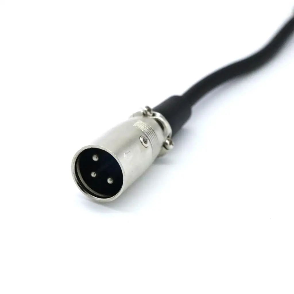 Fotografia 5: Cabo de microfone XLR 20cm XLR 3 pinos macho para cabo de áudio de microfone fêmea