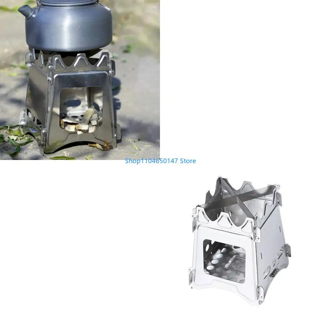 

Портативная складная дровяная печь на открытых металлических рюкзака печь