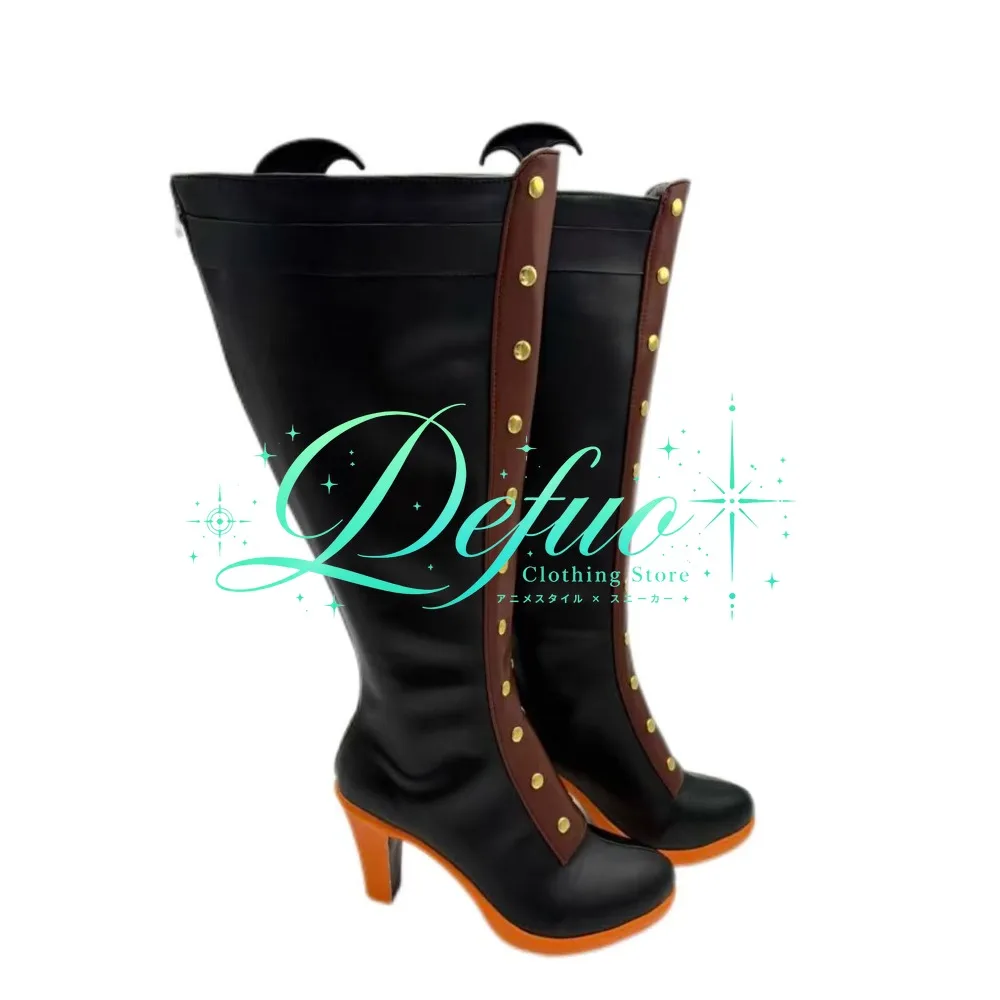 Identity V Coordinator Skeleton Key Role Playing Shoes Role Playing Boots Custom Halloween Prop Shoes