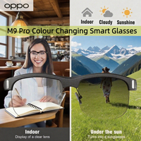 OPPO M9 Pro Colour Changing Smart Bluetooth Glasses Anti-Blue Light Waterproof Calls Wireless Anti-UV Portable Smart Sunglasses