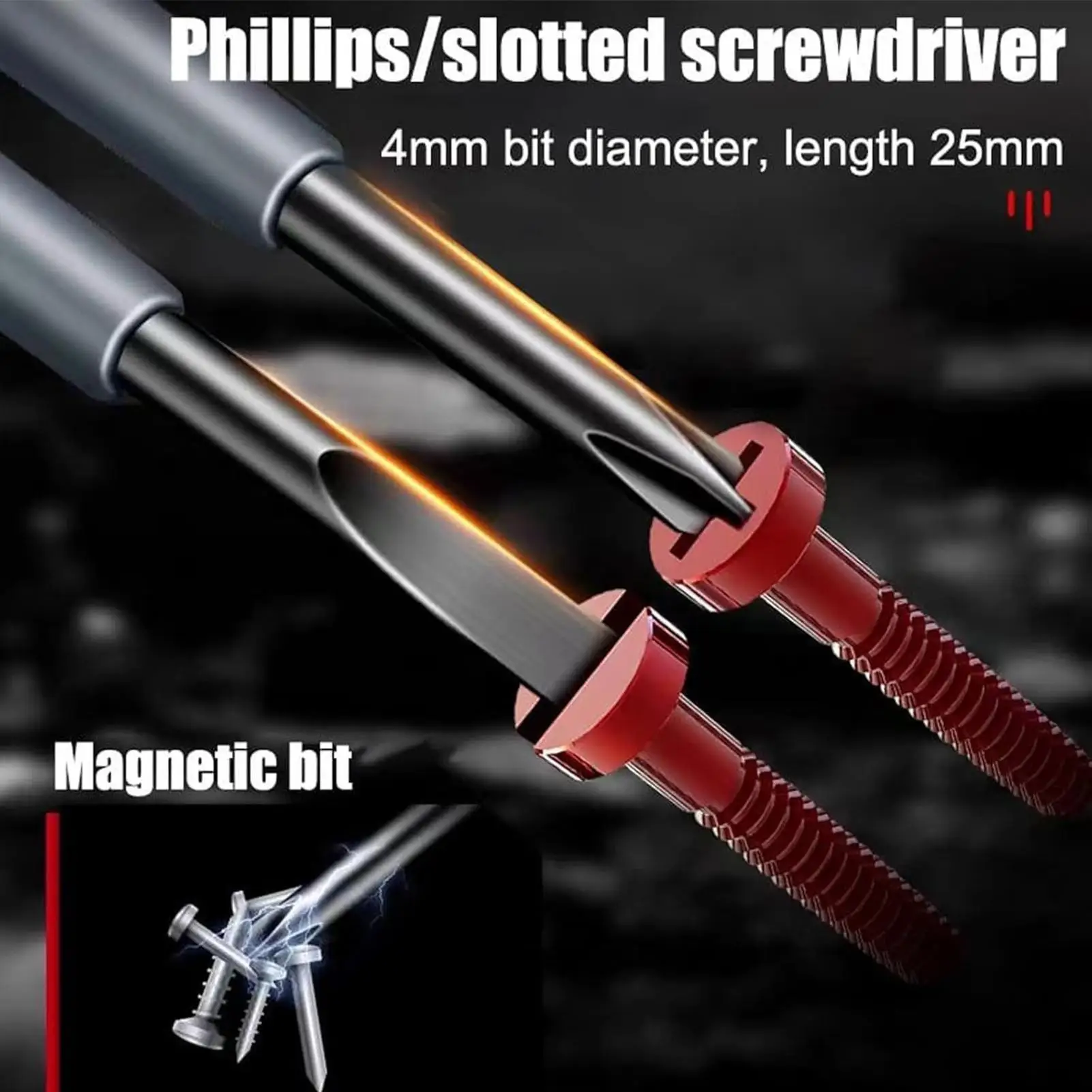 1pc Voltage Test Magnetic Screwdriver High Torque Screwdriver Tool Strong Magnetic Homeowners Electrical Current Test Detector