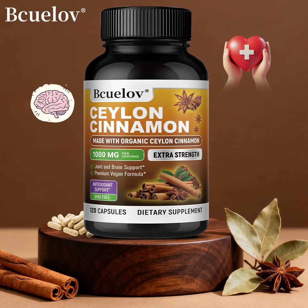 

Высокомощная добавка цейлонской корицы с 1000 мг за обслуживание, антиоксидант, иммунитет, способствующая уход за весом