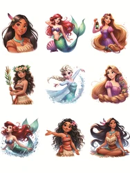 Frozen The Snow Queen fusible clothing patches Ironing applications printing for clothes stripes for jeans vinyl stickers