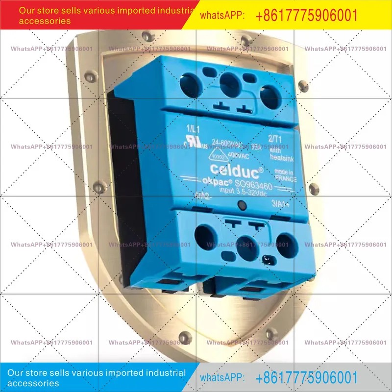 SO965460 SO963460 SO967460 DC Controlled AC Single Phase Celduc Solid State Relay