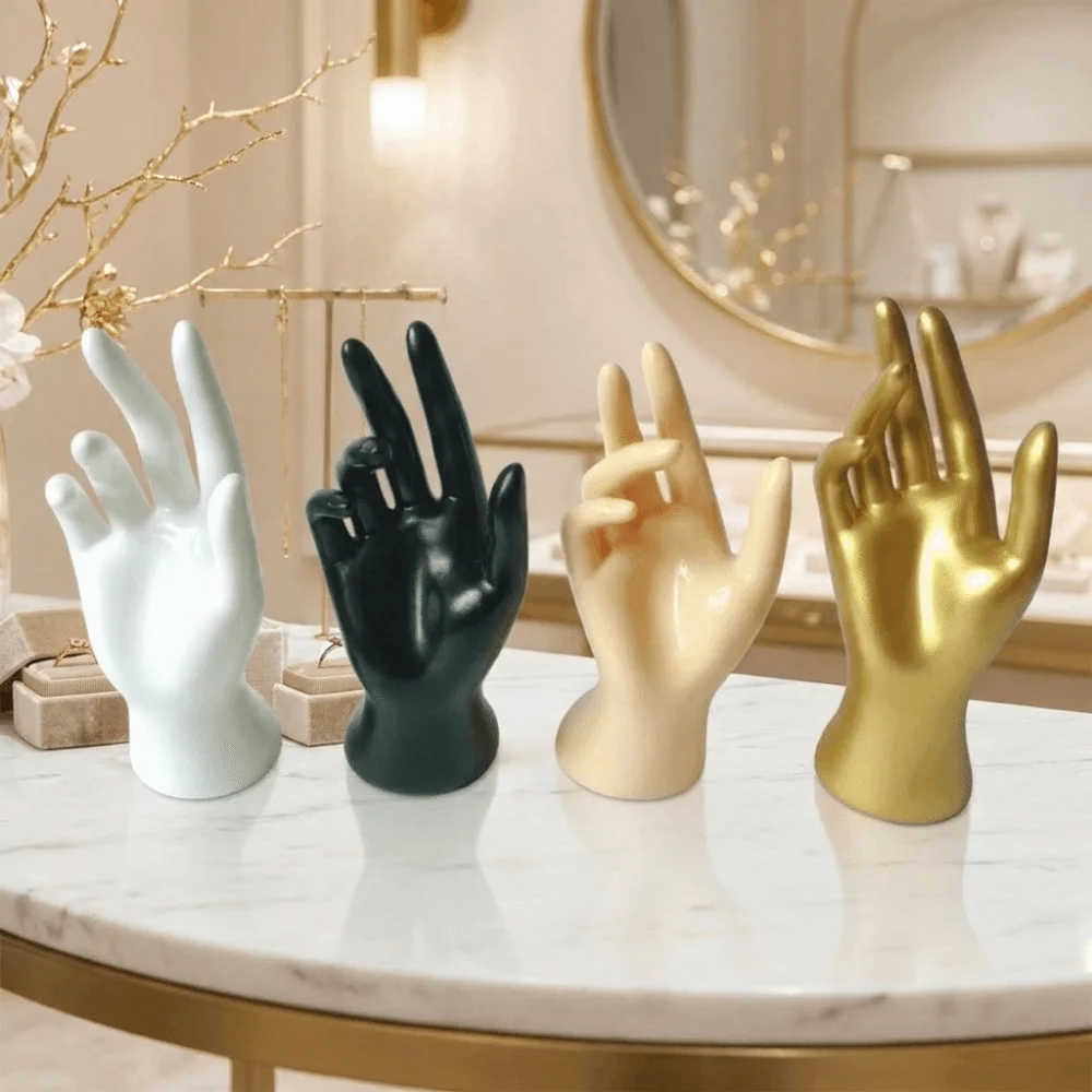 Realistic Jewelry Display Hand Model Elegant 22cm Mannequin Hand Model Durable Sturdy Bracelet Holder Watch Display