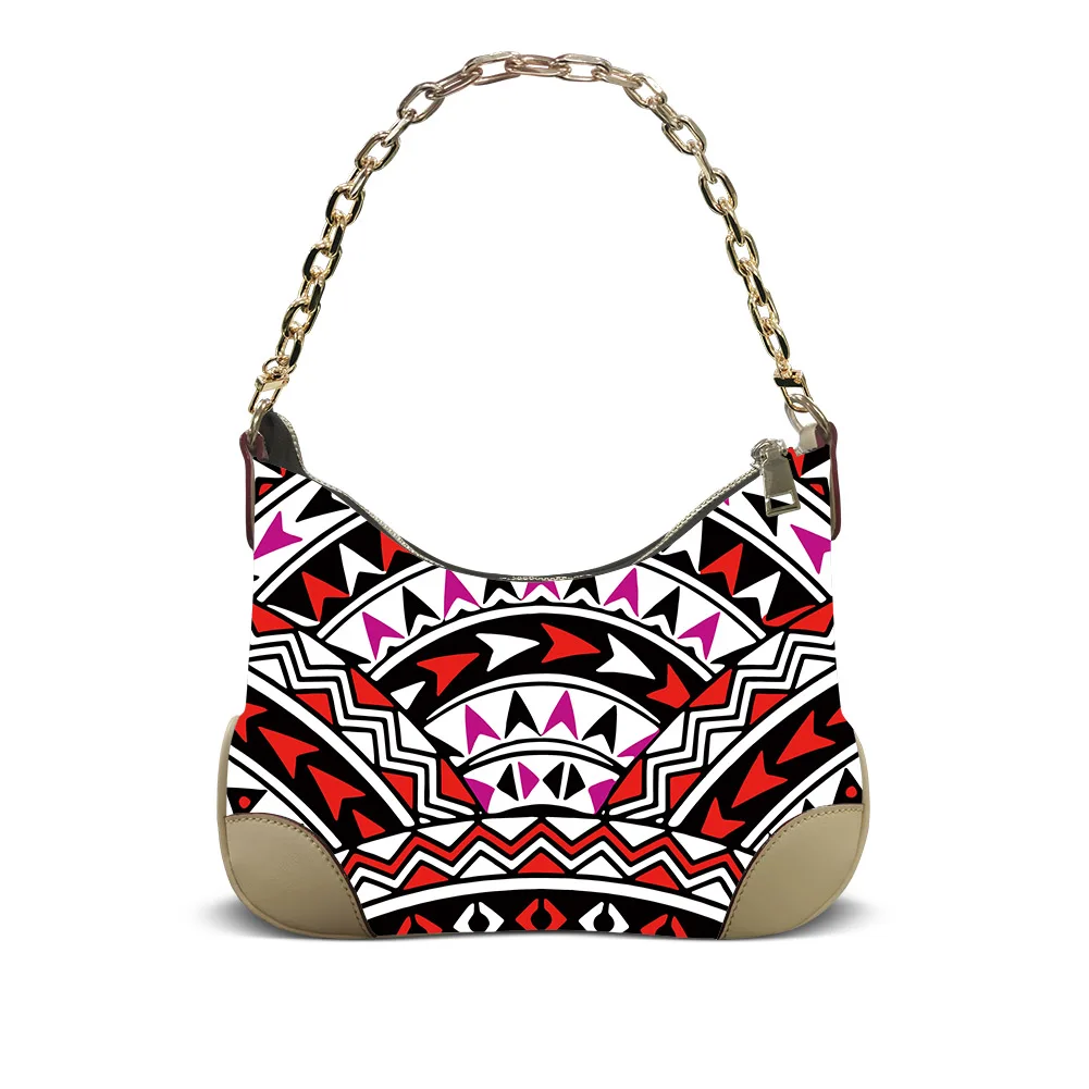 

Polynesian Customizable Samoa Bloom Womens Hibiscus Armpit Bag City Beach Lightweight Brunch Essential