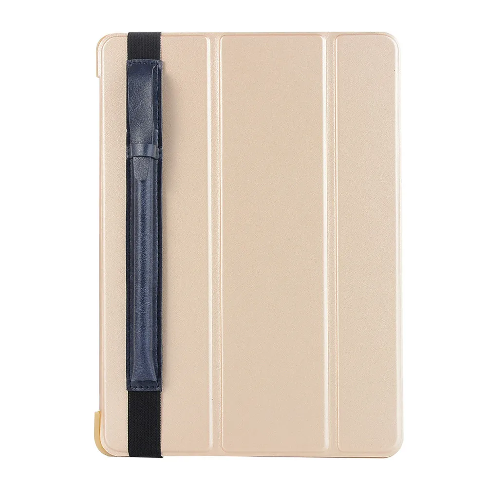 PU Pencil Case Elastic Dark Blue for Mini Tablet Holder Shockproof Scratch Protection