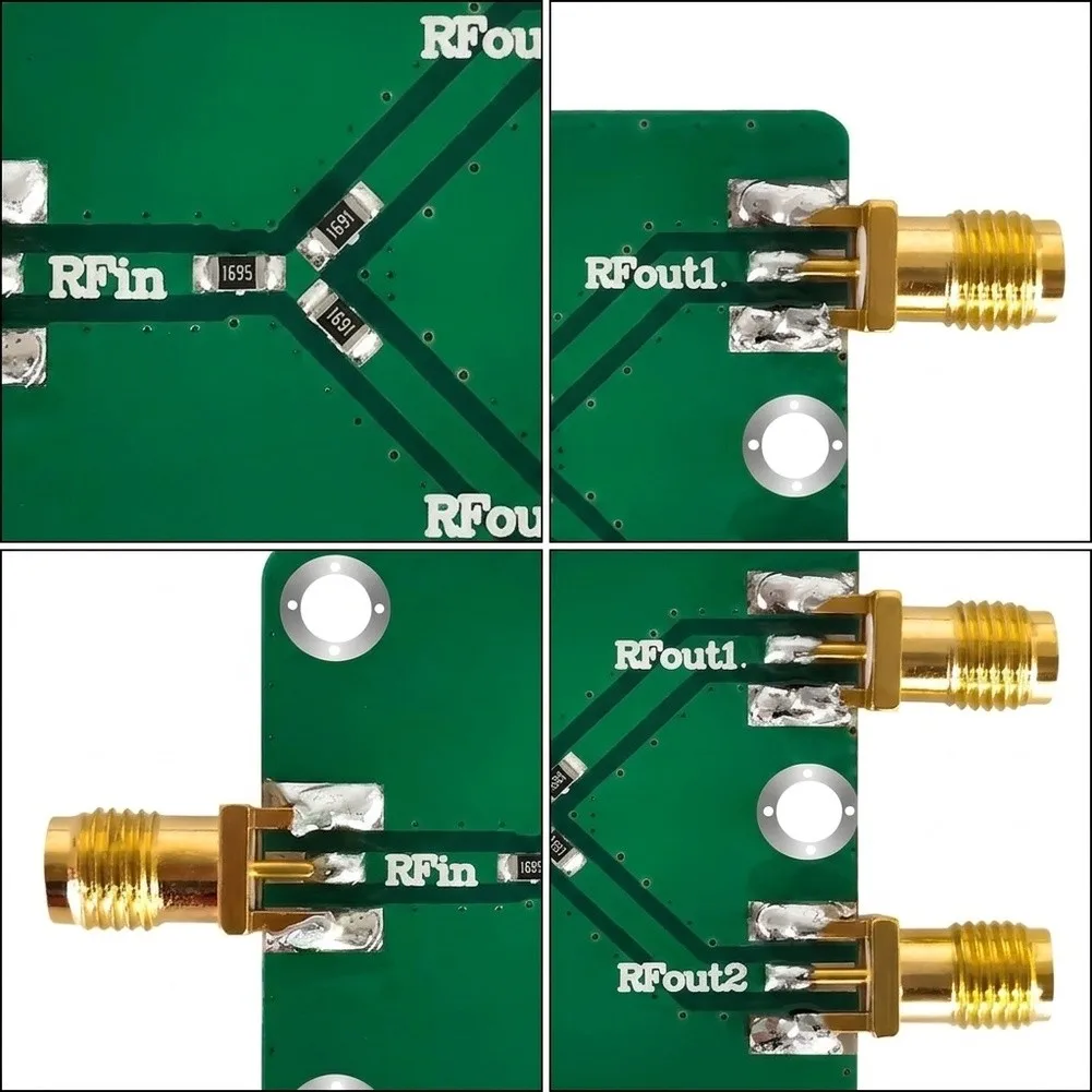 For High-frequency Signal Distribution As Picture 2-Way Power Splitter Efficient Power Distribution Module Power Splitter