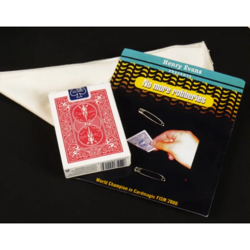 

No More Robberies Magic Trick Авто-карта для карманной иллюзии | Интерактивная карта крупным планом, волшебный реквизит для салона и сцены, волшебный трюк