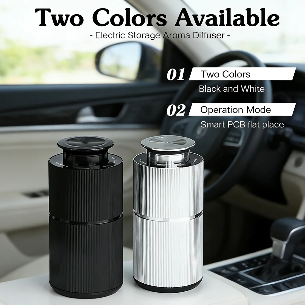 USB Car Air Freshener Waterless Perfume Device Portable Essential Oil Diffuser Room Scent Air Machine Home Aromatherapy Device