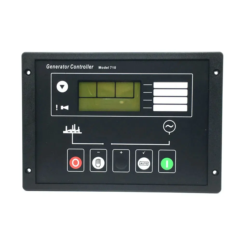 Deep Sea DSE710 Diesel Generator Controller DSE720 Self-starting Control Module Generator Parts LCD Display Genset Parts