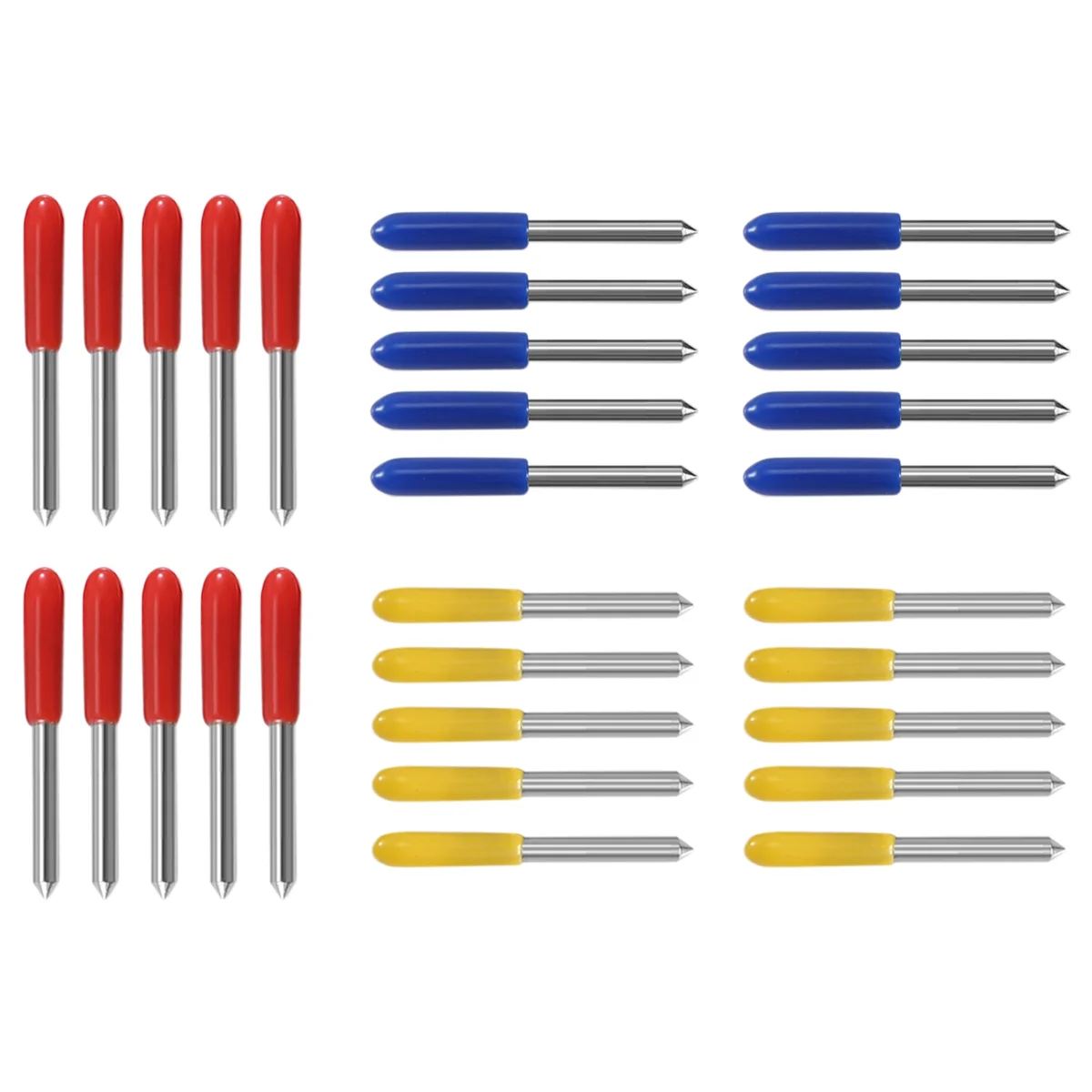 A03V 30 шт. 30, 45, 60 градусов, режущий плоттер Roland, нож, смещенные лезвия