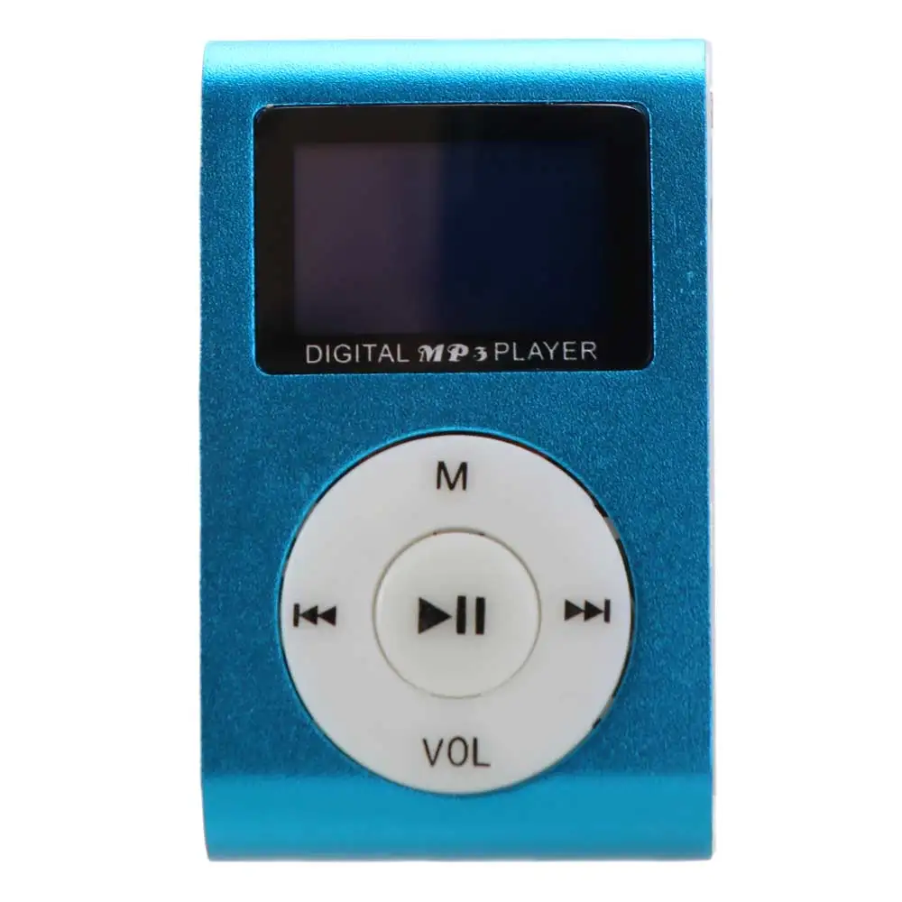 Portable Lithium Battery Support 32GB TF Card LCD Screen Mini MP3 Player Sport Music Player FM Radio MP3 Music Player